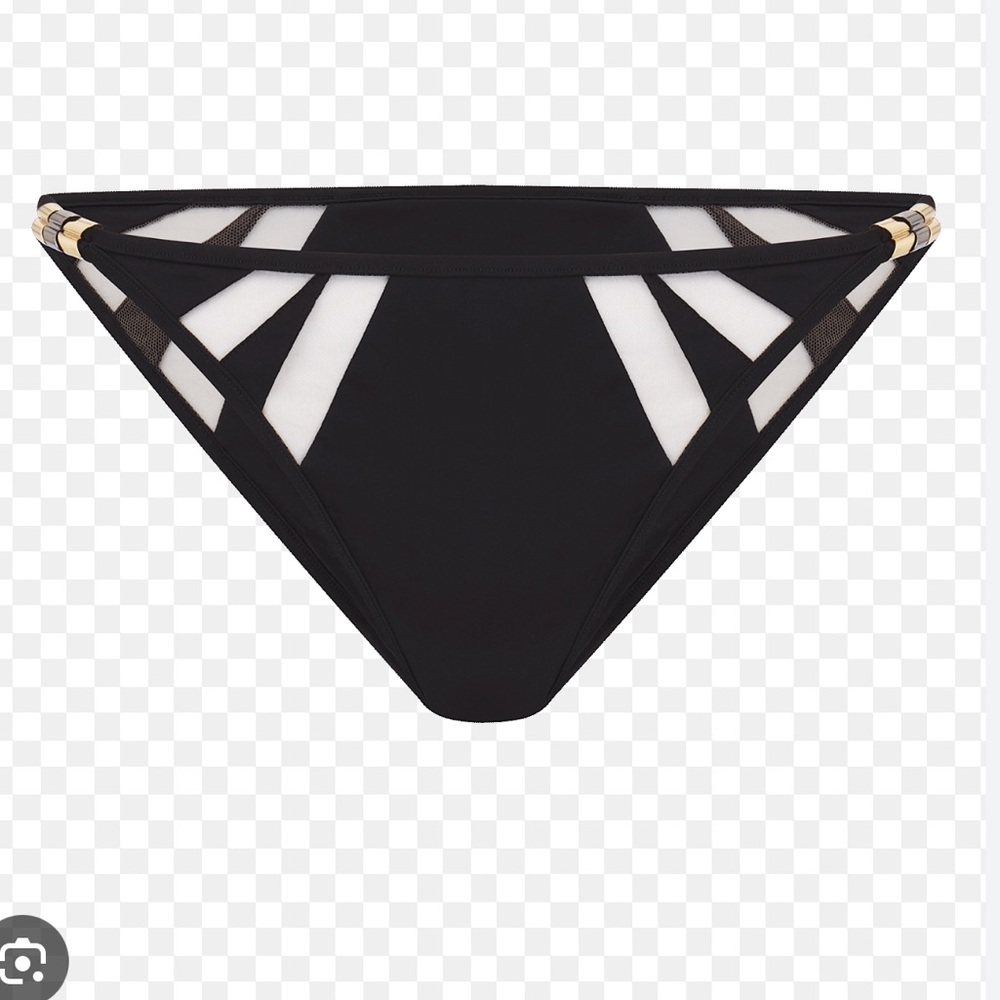agent provocateur tora black bikini bottom 4